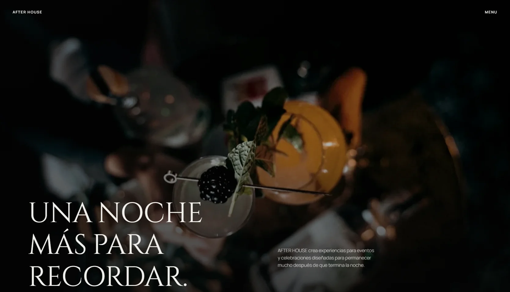 Homepage of AFTER HOUSE